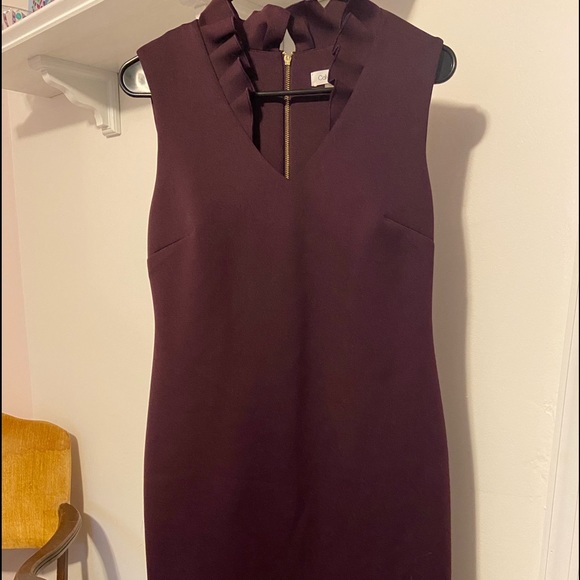 Calvin Klein Dresses & Skirts - Calvin Klein Dark Purple Aubergine Dress women Size 8